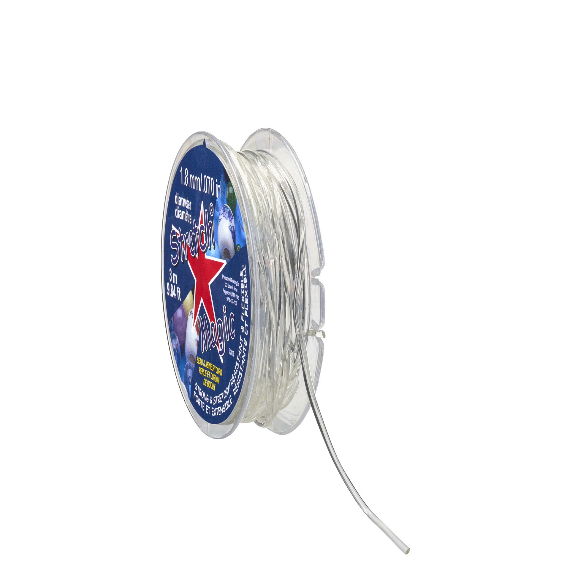slide 3 of 3, Stretch Magic Bead & Jewelry Cord, 1.8mm, 1.8mm