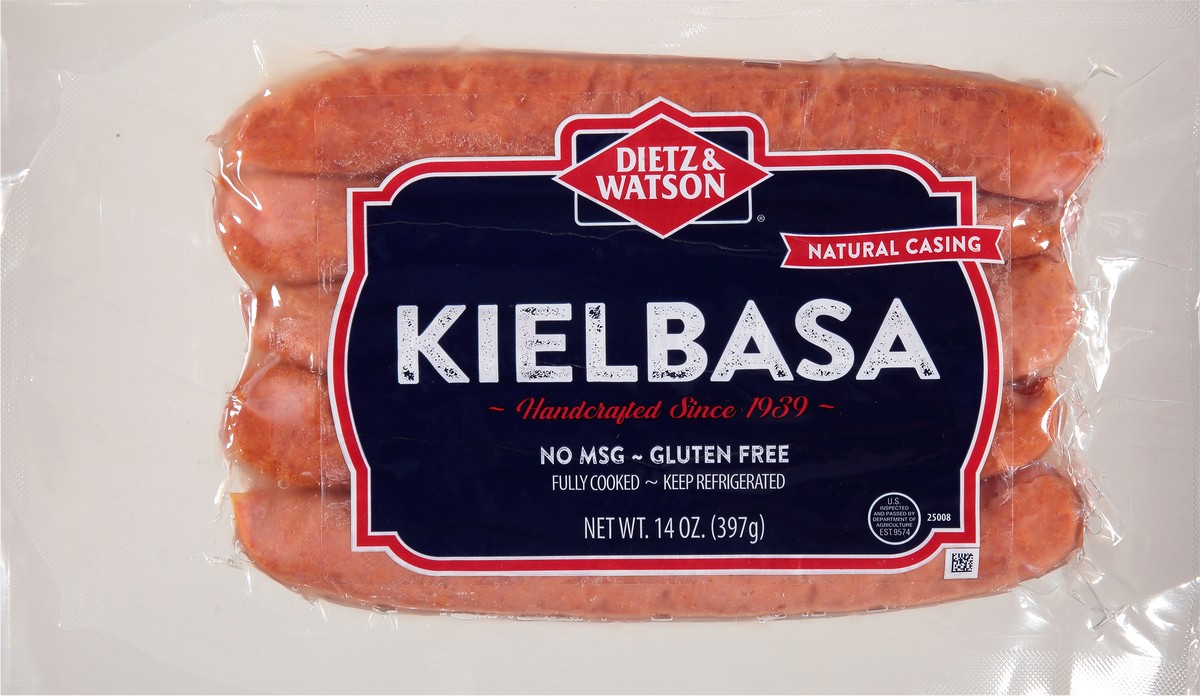 slide 6 of 9, Dietz & Watson Kielbasa 14 oz, 14 oz