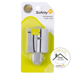 Safety 1ˢᵗ Refrigerator Door Lock, Clear