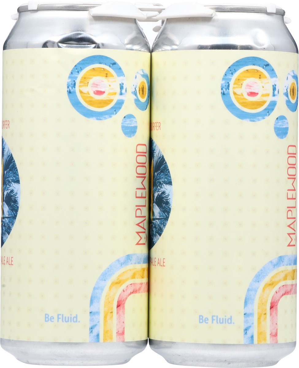 slide 3 of 11, Maplewood Double India Pale Ale Sidewalk Surfer Beer Can 4 ea, 4 ct