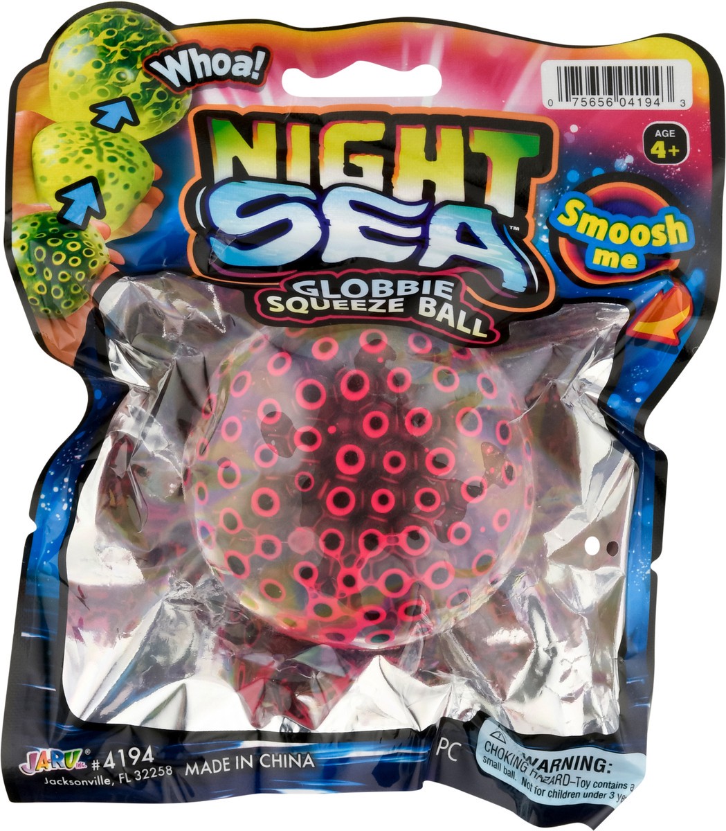 slide 7 of 11, Ja-Ru Night Sea Squeeze Ball 1 ea, 1 ct