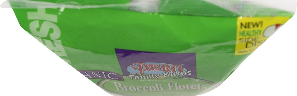 slide 10 of 13, Pero Family Farms Organic Broccoli Florets 8 oz, 8 oz