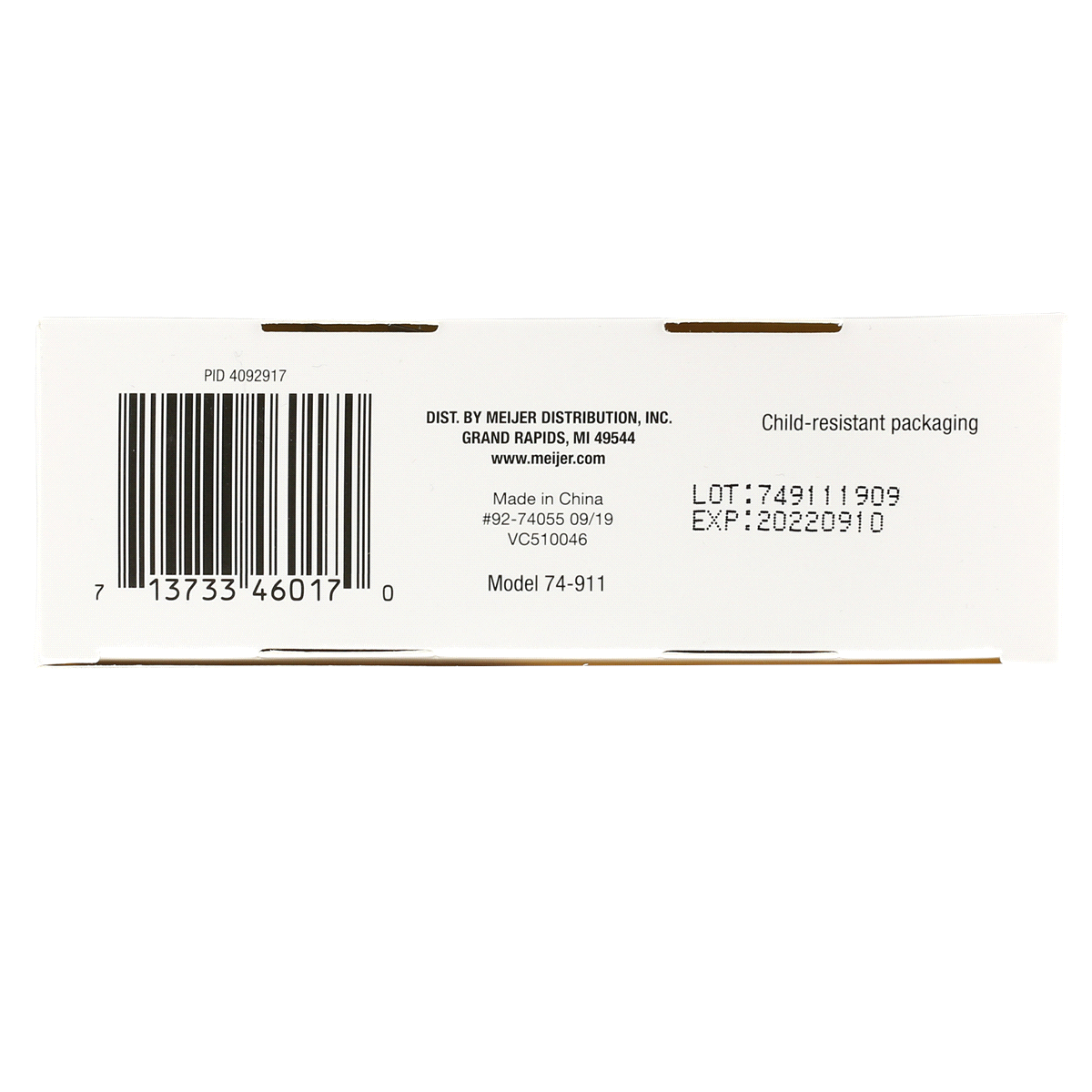 slide 9 of 9, Meijer Lidocaine Anesthetic Patch, 5 ct