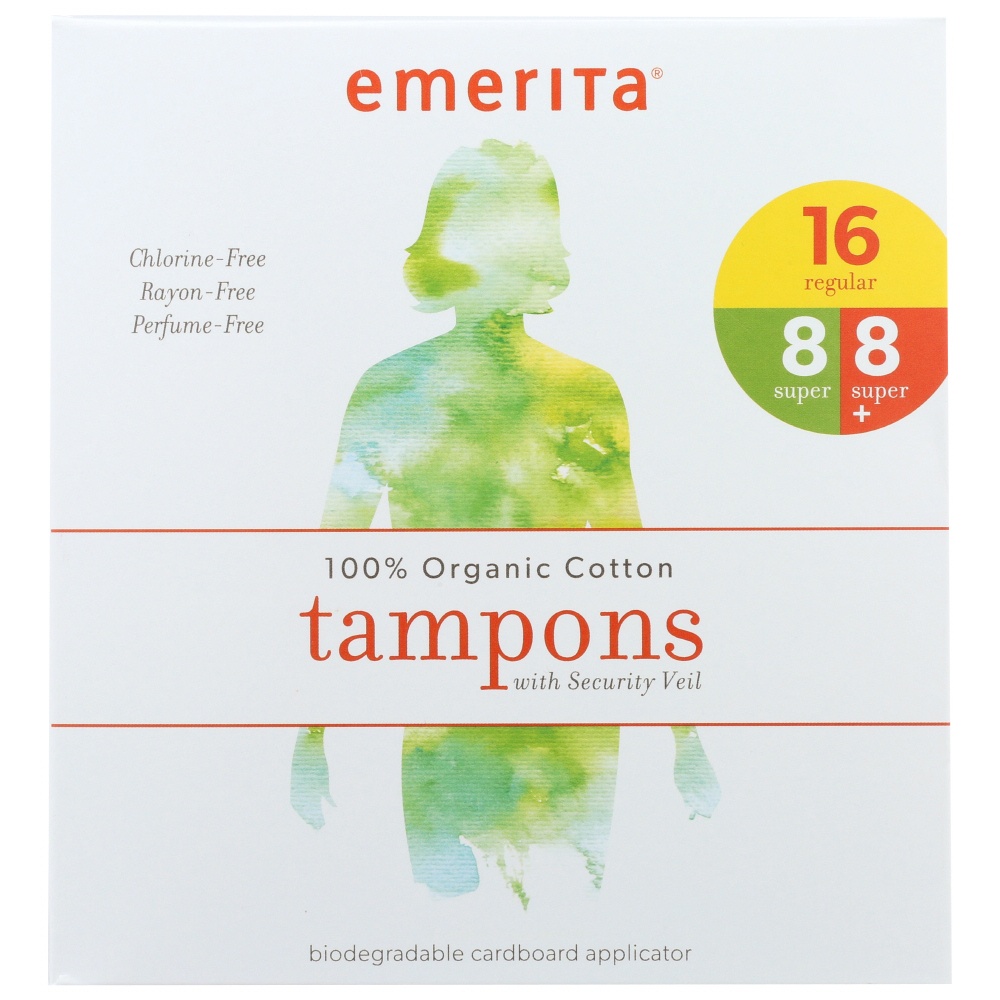 slide 1 of 1, Emerita Multipack Tampons, 1 ct