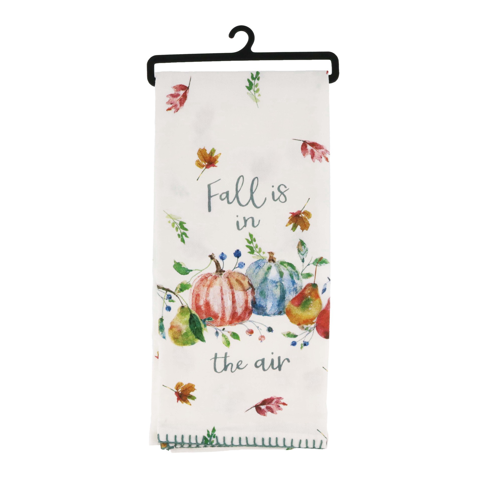 slide 1 of 1, Kay Dee Designs Flour Sack Towel, Fall Is In The Air, 18 in x 28 in