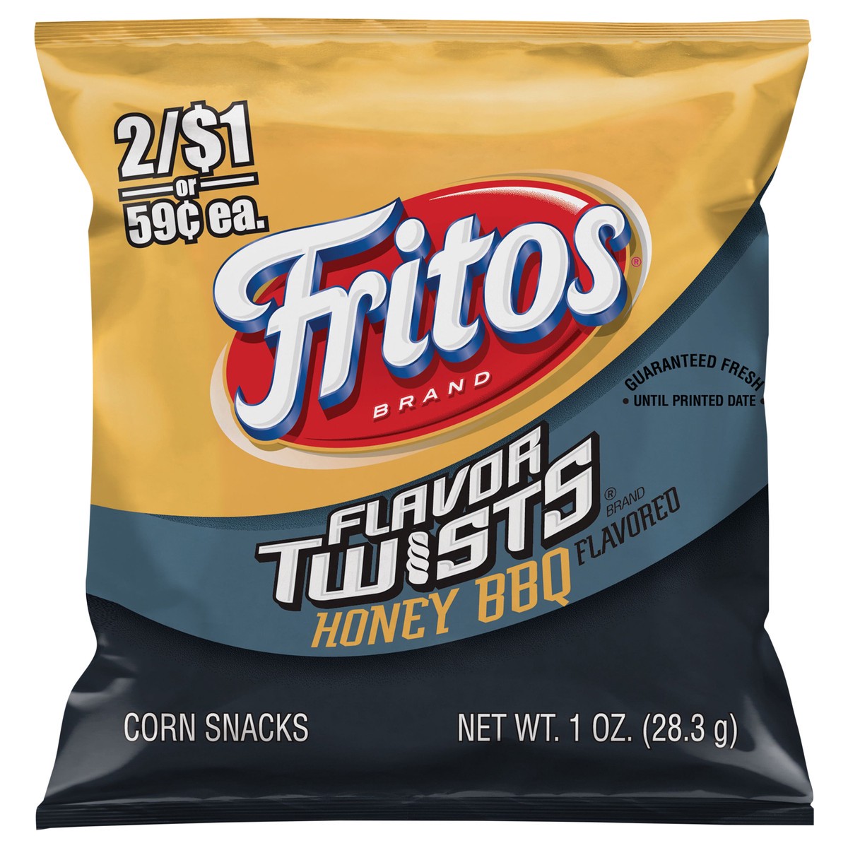 slide 6 of 8, Fritos Flavor Twists Corn Snacks Honey BBQ Flavored 1 Oz, 1 oz