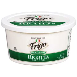 Frigo Part-Skim Ricotta Cheese Cup 15 oz