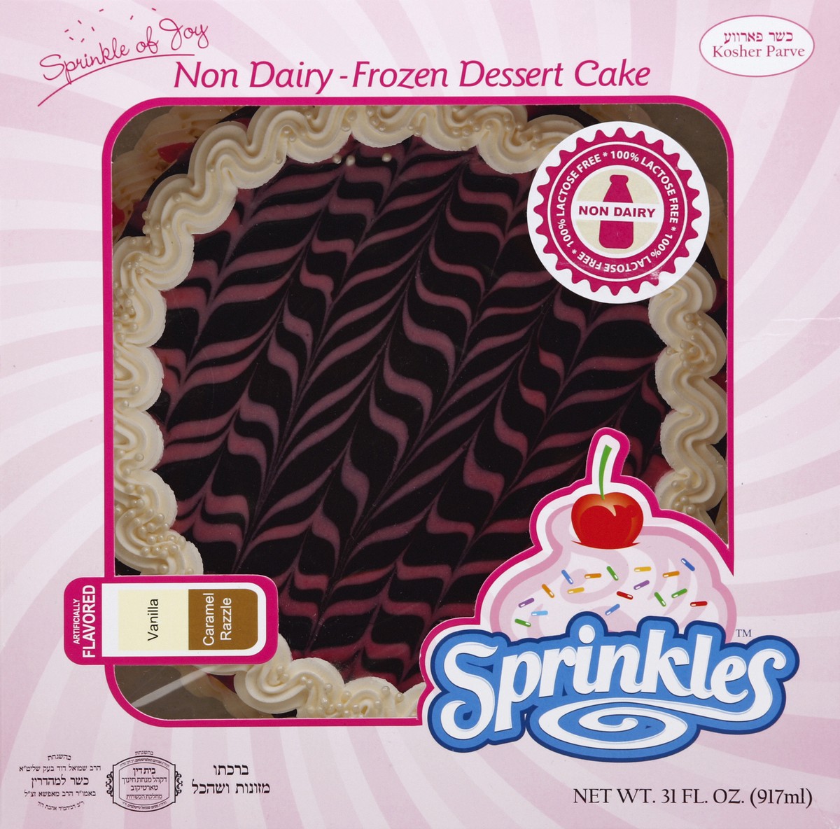 slide 2 of 4, Sprinkles Cake Ice Cream Small Round Sprinkles, 31 oz