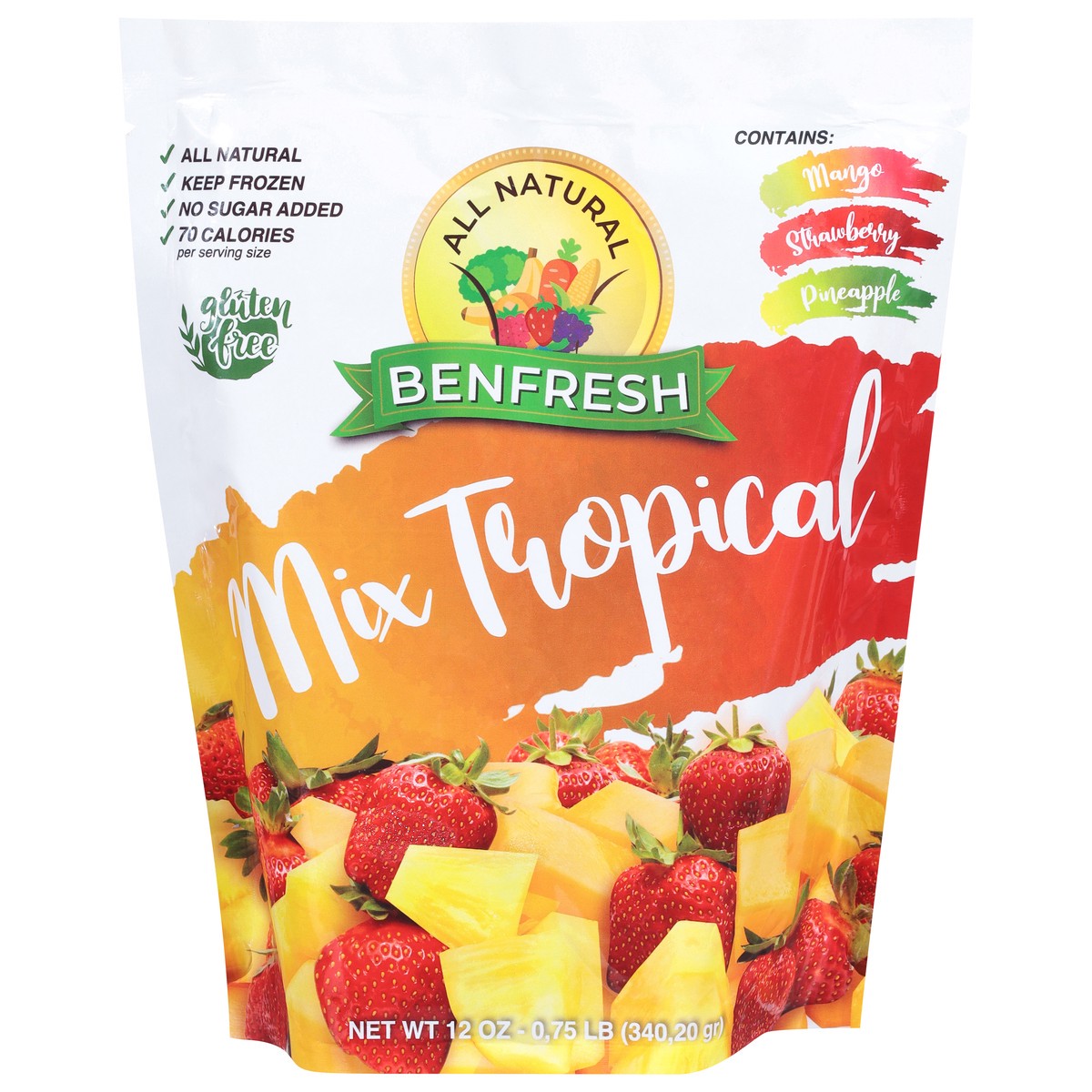 slide 1 of 9, Benfresh Mix Tropical- 12 oz, 12 oz