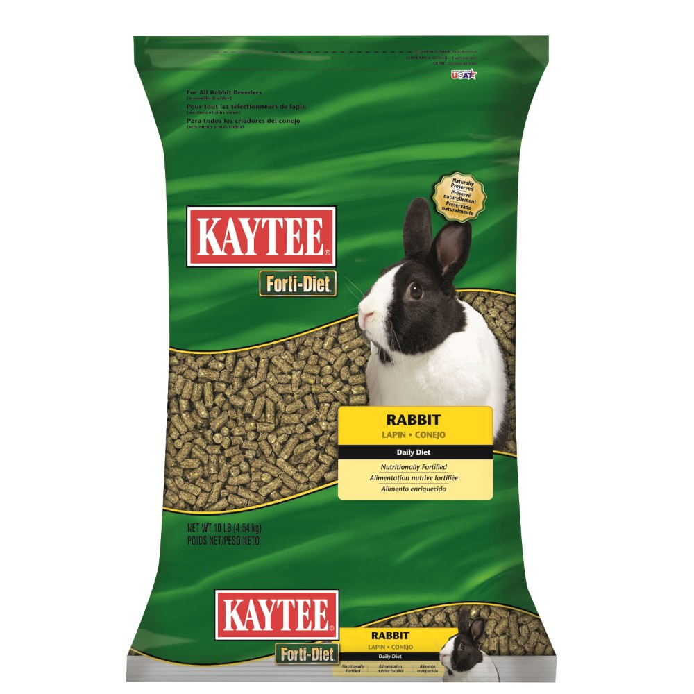 slide 1 of 1, Kaytee Forti-Diet Rabbit Food, 10 lb