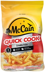 McCain Quick Cook Crinkle Fries, 26 oz (Frozen Potatoes)