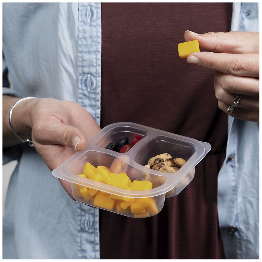 slide 4 of 5, Sargento Fun! Balanced Breaks Natural Mild Cheddar Cheese, Cherries & Berries Natural Flavored Fruit Snacks & Mini CHIPS AHOY! Cookies, 2-oz, 2 oz