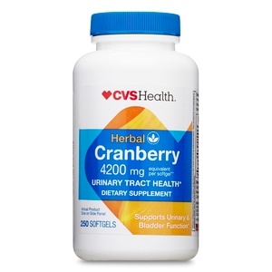 slide 1 of 1, CVS Health Cranberry Softgels With Vitamin C, 250 ct