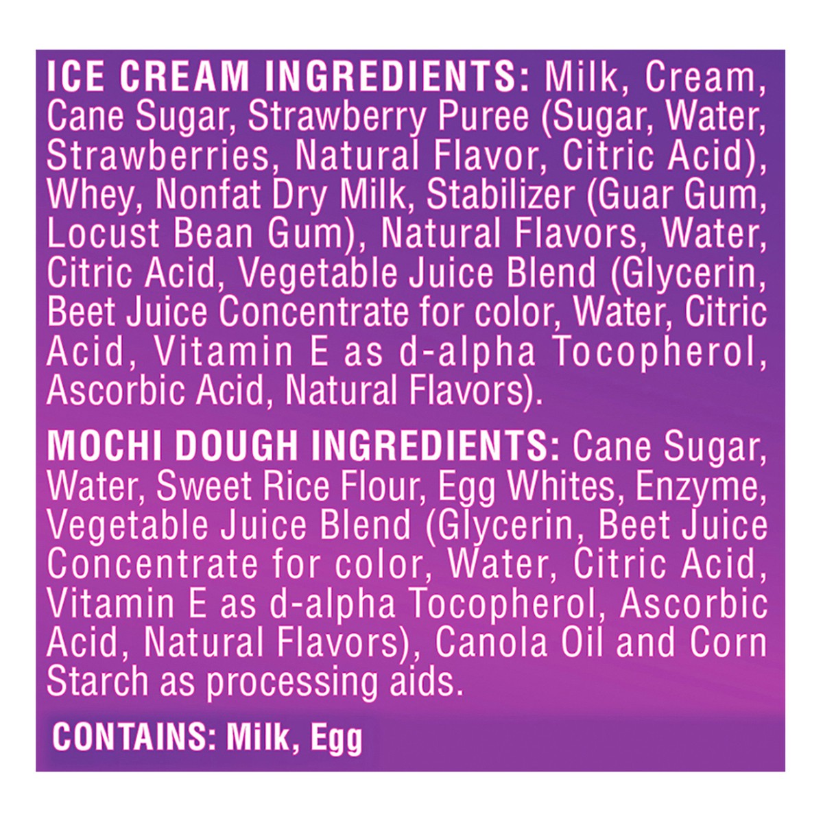 slide 10 of 14, My/Mochi Ice Cream Strawberry, 6CT, 6 ct