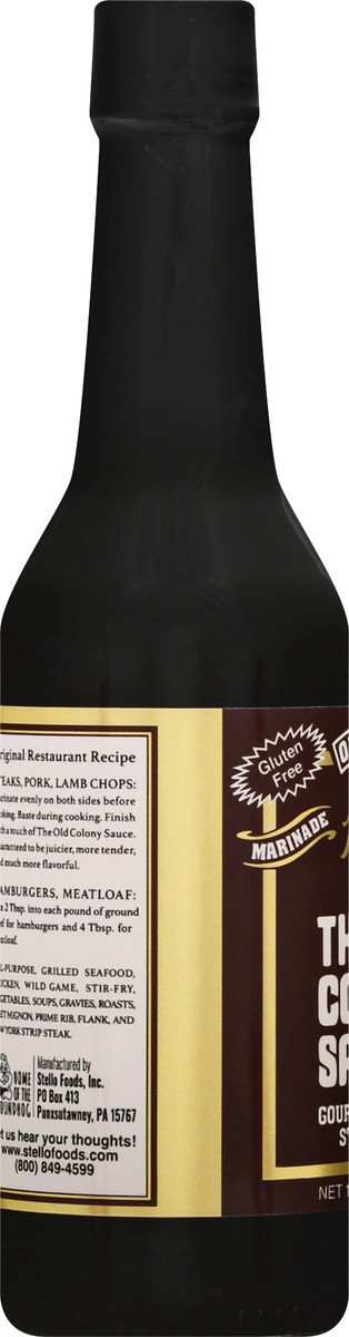 slide 8 of 13, Old Colony Sauce Gourmet Cooking Original Steak Sauce 10 oz, 10 oz