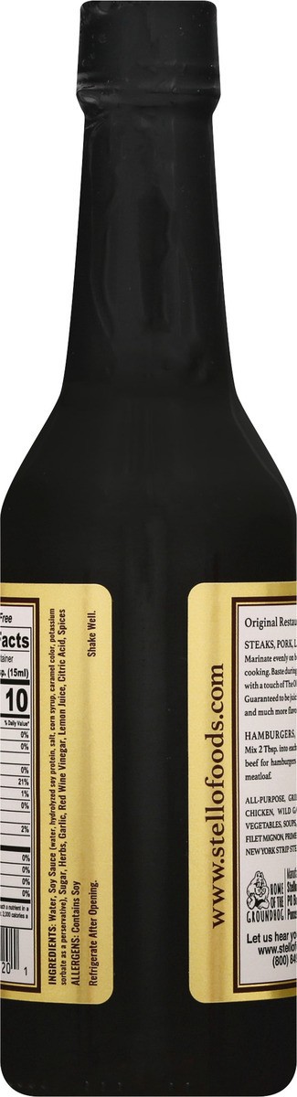 slide 12 of 13, Old Colony Sauce Gourmet Cooking Original Steak Sauce 10 oz, 10 oz