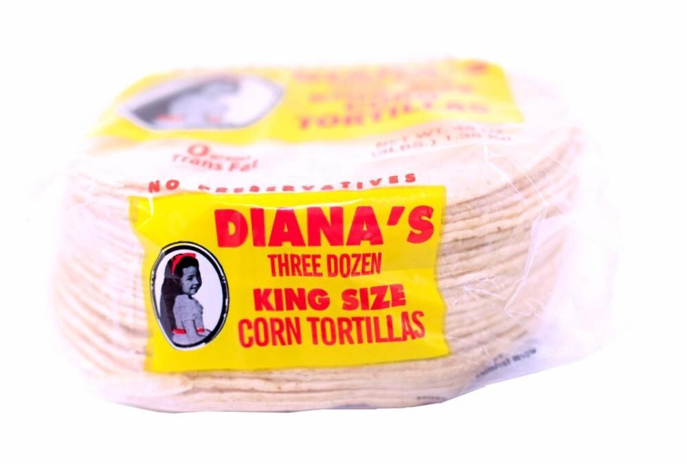 slide 2 of 4, Diana's King Size Three Dozen Yellow Corn Tortillas, 30 ct; 40 oz