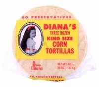 slide 1 of 4, Diana's King Size Three Dozen Yellow Corn Tortillas, 30 ct; 40 oz