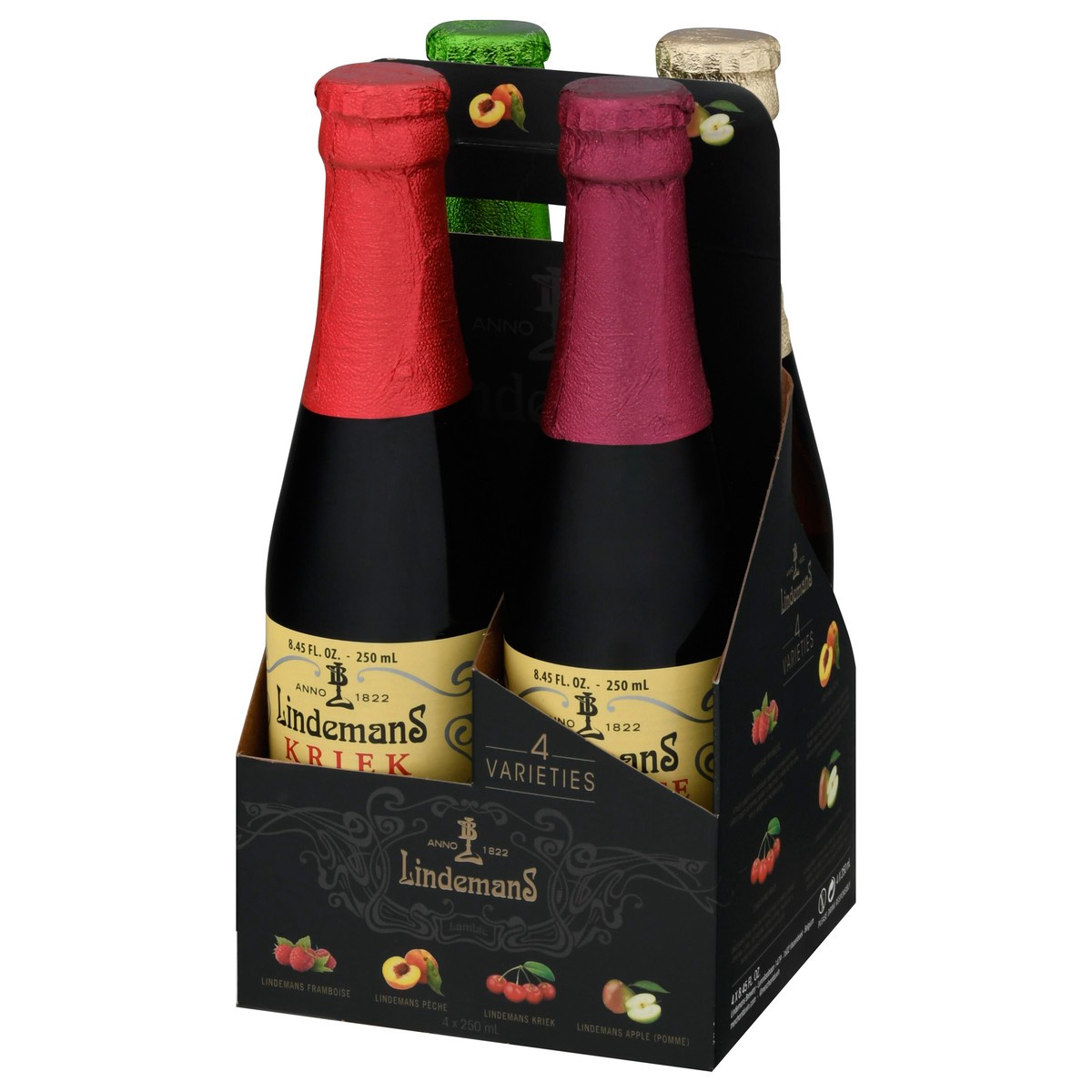 slide 3 of 9, Lindeman's 4 Varieties Beer 4 Bottles 250 ml Bottle 4 ea, 4 ct