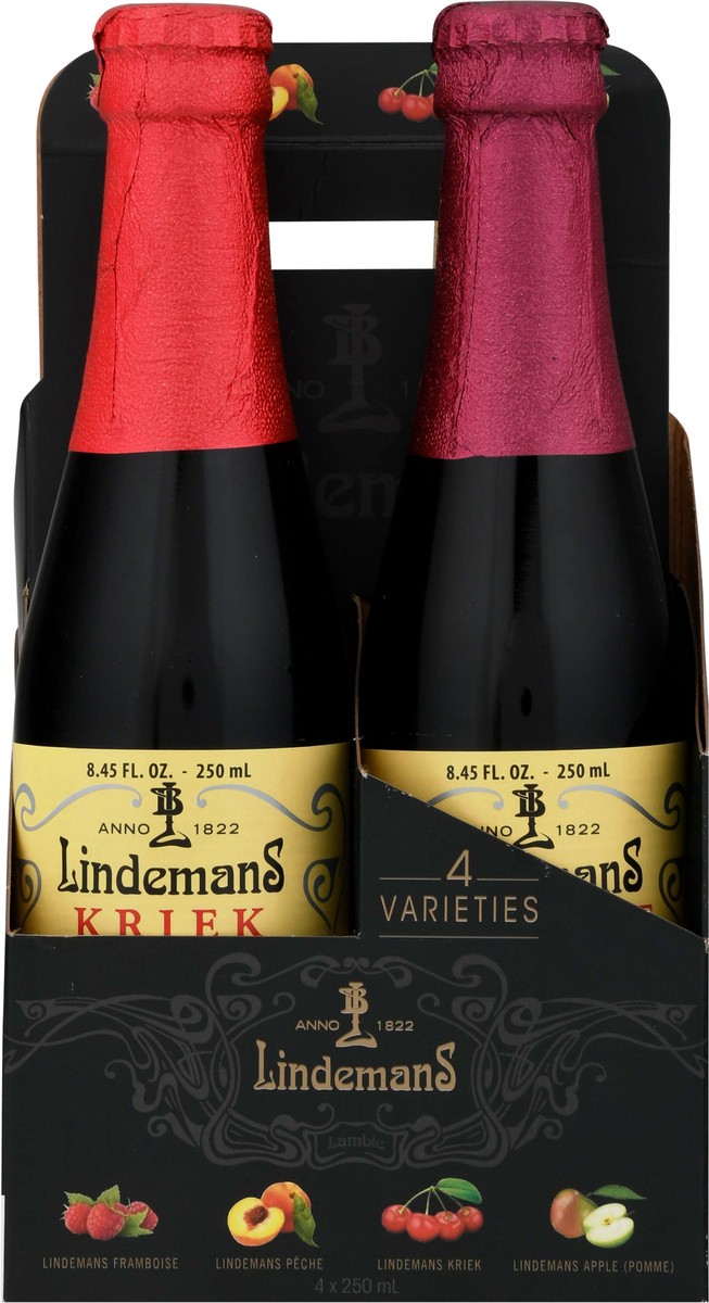 slide 6 of 9, Lindeman's 4 Varieties Beer 4 Bottles 250 ml Bottle 4 ea, 4 ct