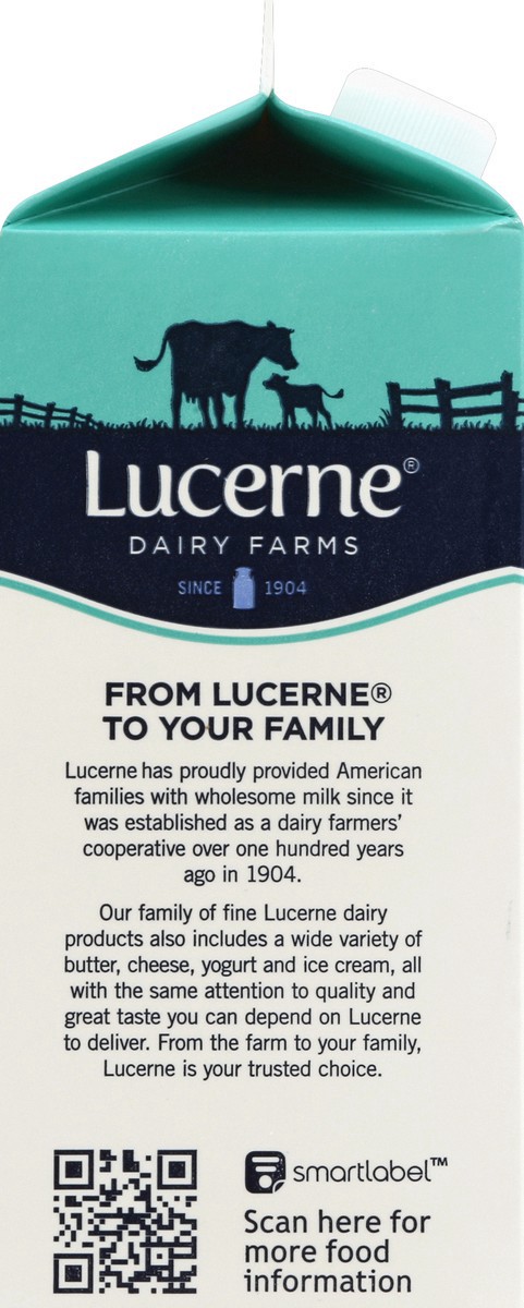 slide 7 of 7, Lucerne Dairy Farms Lucerne Milk Reduced Fat Lactose Free - 64 Fl. Oz., 64 fl oz