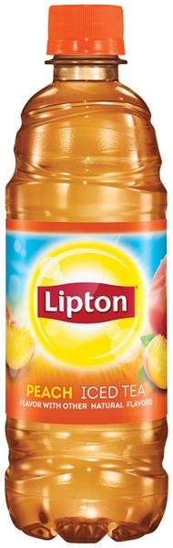 slide 1 of 1, Lipton Peach Iced Tea - 16.9 fl oz, 16.9 fl oz