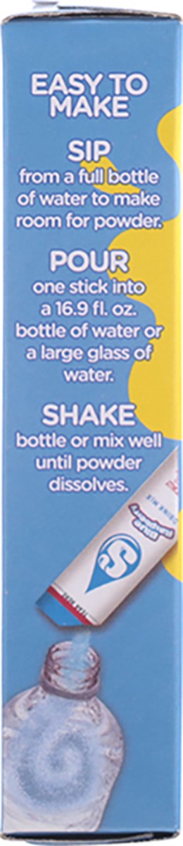 slide 7 of 9, Starburst Singles to Go! Zero Sugar Blue Raspberry Drink Mix 6 ea, 6 ct