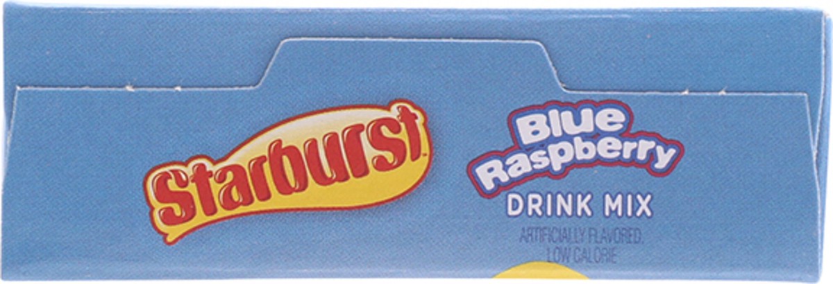 slide 9 of 9, Starburst Singles to Go! Zero Sugar Blue Raspberry Drink Mix 6 ea, 6 ct