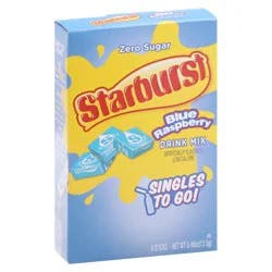 Starburst Singles to Go! Zero Sugar Blue Raspberry Drink Mix 6 ea