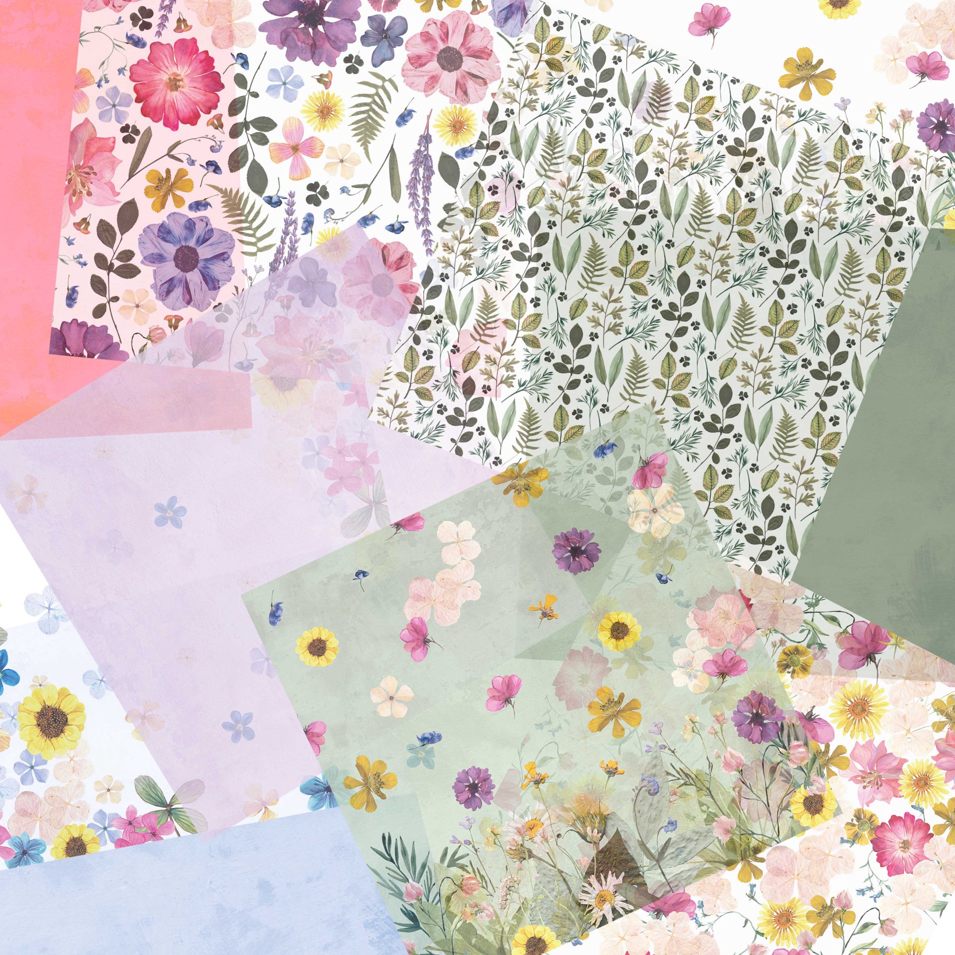 slide 2 of 5, 12" X 12" Colorful Vellum Paper Pad By Recollections, 20 Sheets, 12 in x 12 in