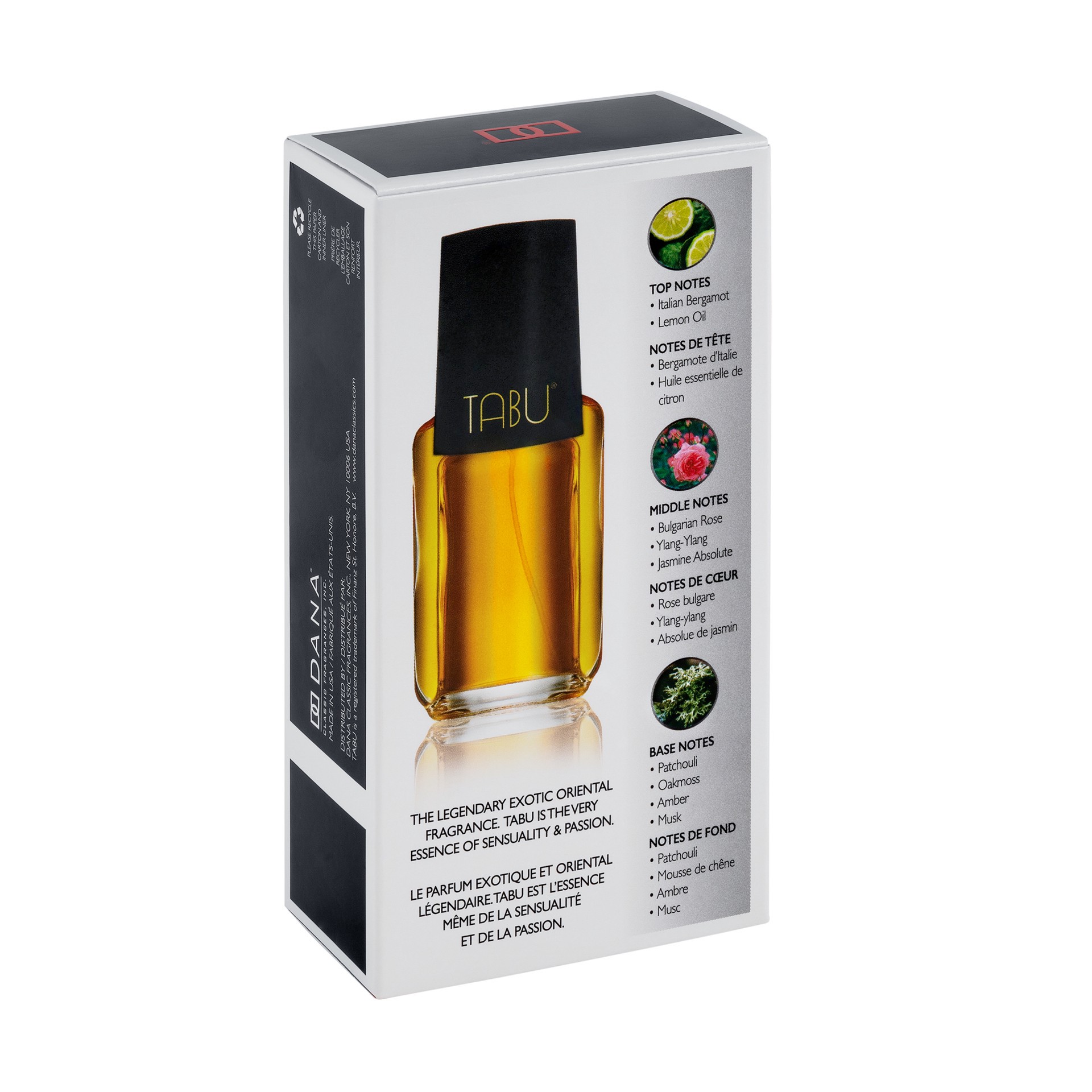 slide 3 of 3, Tabu Eau de Cologne Spray, 2.3 fl oz