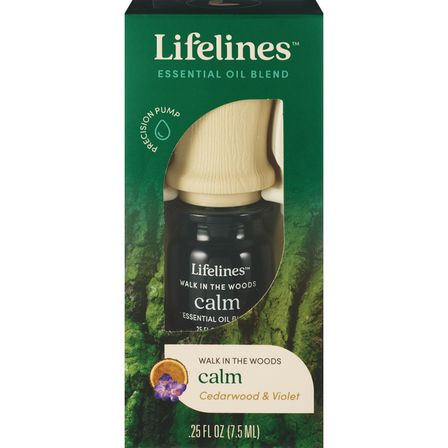slide 1 of 1, Essential Oil Blend - Walk in the Woods: Calm - Lifelines, 1 ct