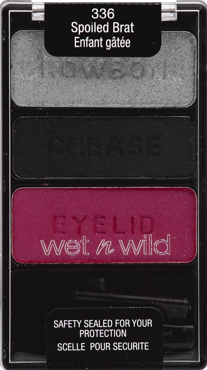 slide 4 of 6, wet n wild hadow Trio Spoiled Brat, 0.12 oz