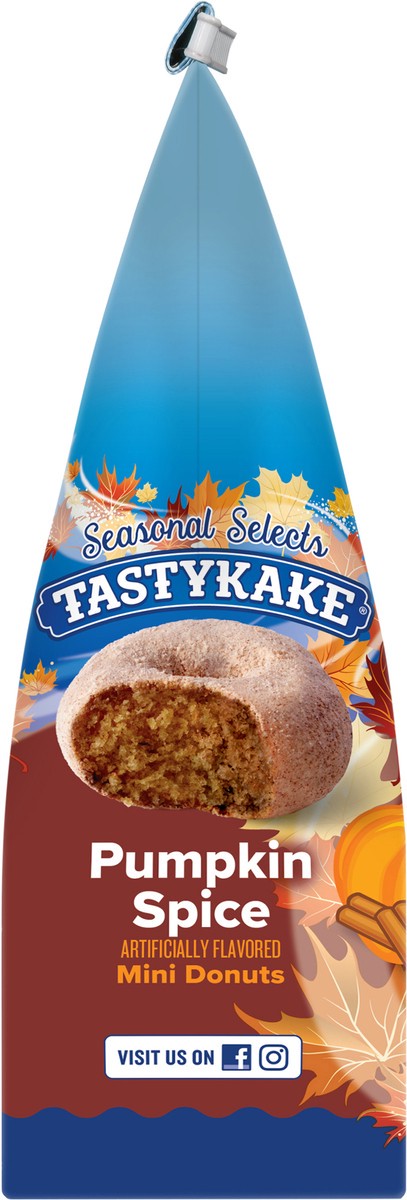 slide 6 of 14, Tastykake Pumpkin Spice Mini Donuts 10 oz. Bag, 10 oz