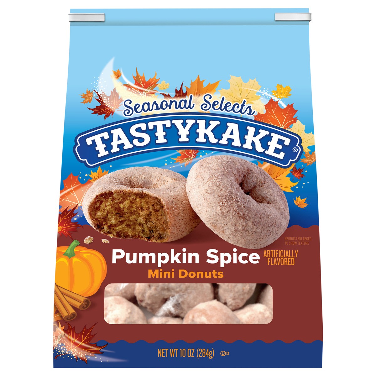 slide 3 of 14, Tastykake Pumpkin Spice Mini Donuts 10 oz. Bag, 10 oz