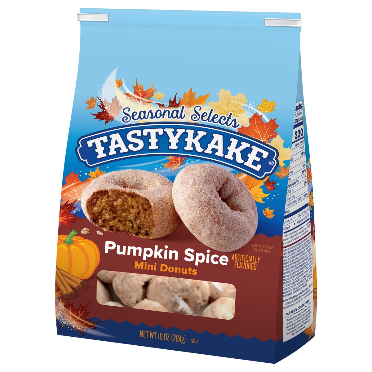 slide 7 of 14, Tastykake Pumpkin Spice Mini Donuts 10 oz. Bag, 10 oz