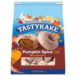 Tastykake Pumpkin Spice Mini Donuts 10 oz. Bag
