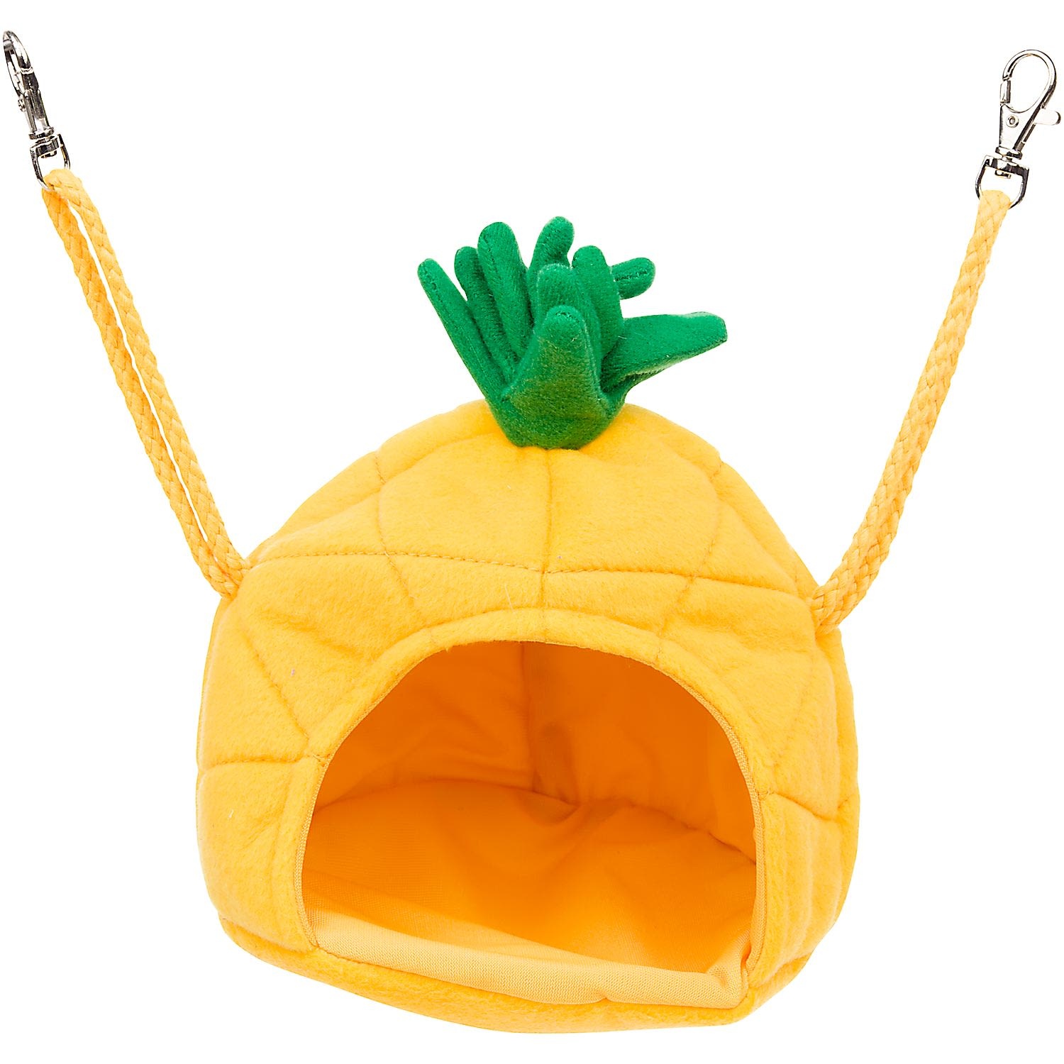 slide 1 of 1, MultiPet Pineapple House Small Animal Hideaway in Yellow, MED