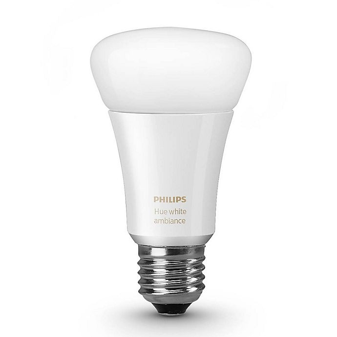 slide 3 of 5, Philips Hue White Ambiance A19 Single Bulb, 1 ct