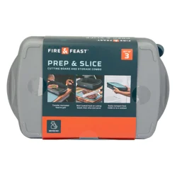 Fire & Feast Prep & Slice 3pc Grilling Set