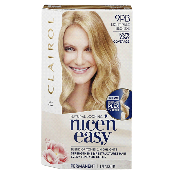 slide 1 of 1, Nice N Easy 9pb Extra Light Blond 1 Application, 1 ct