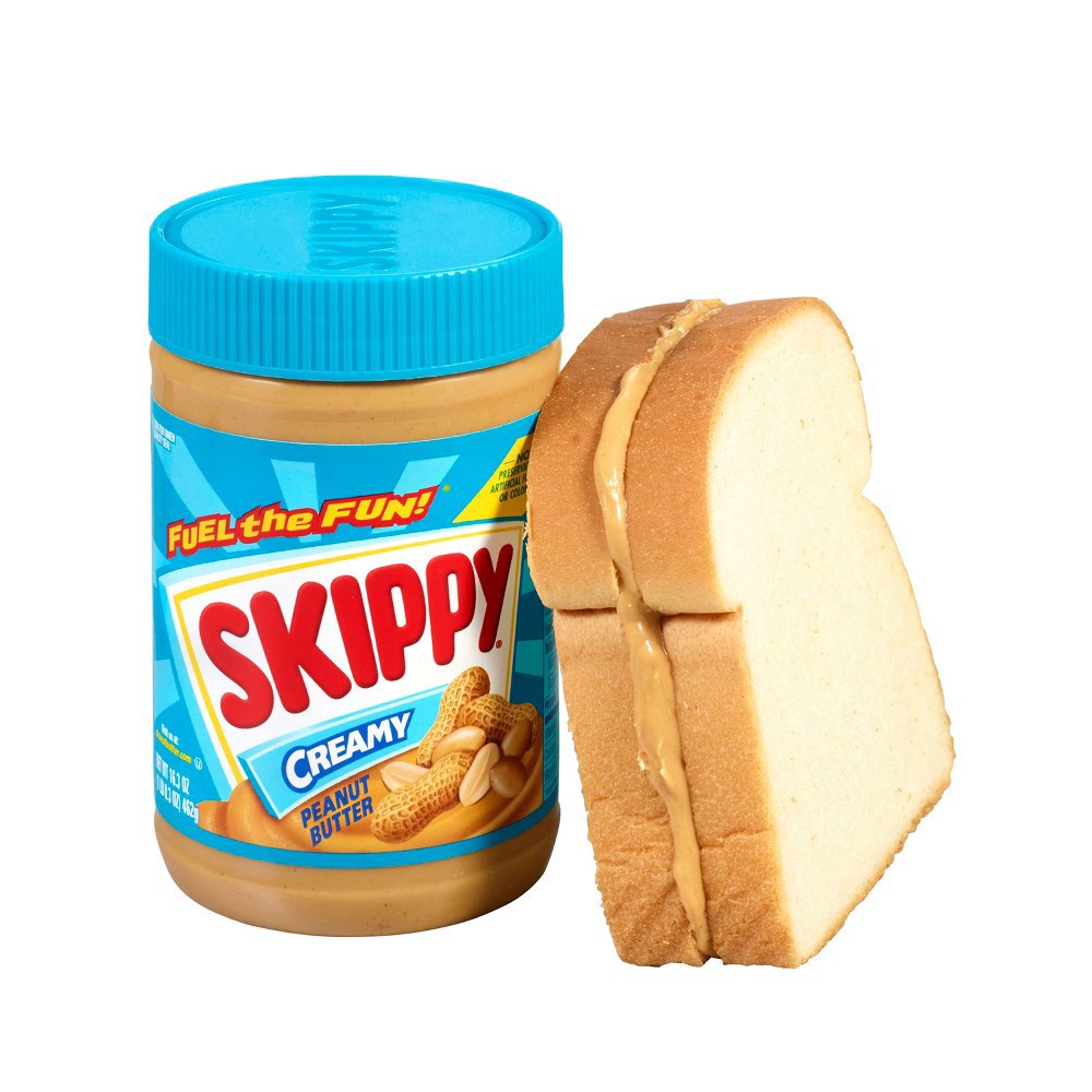slide 13 of 19, Skippy Creamy Peanut Butter 16.3 oz, 16.3 oz