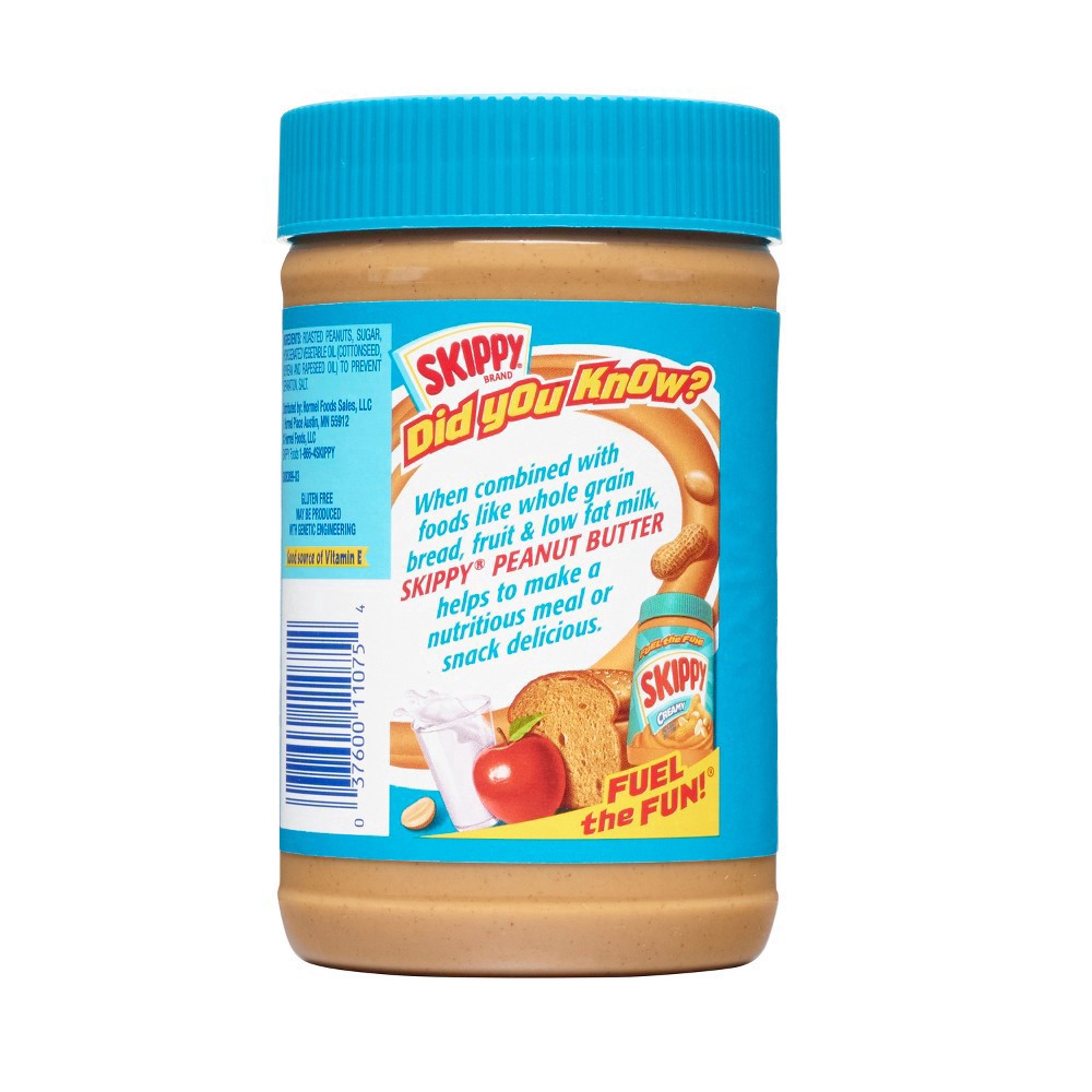 slide 8 of 19, Skippy Creamy Peanut Butter 16.3 oz, 16.3 oz