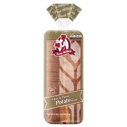 Aunt Millie's Fiber & Flavor Potato Bread, 22 oz