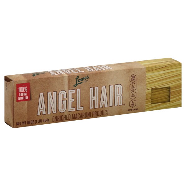 slide 1 of 1, Lowes Foods Pasta Angel Hair - 16 oz, 16 oz