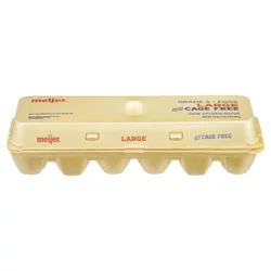Meijer Cage Free Grade A Large Eggs, Dozen