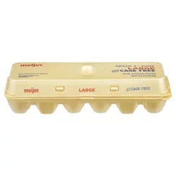 Meijer Cage Free Grade A Large Eggs, Dozen