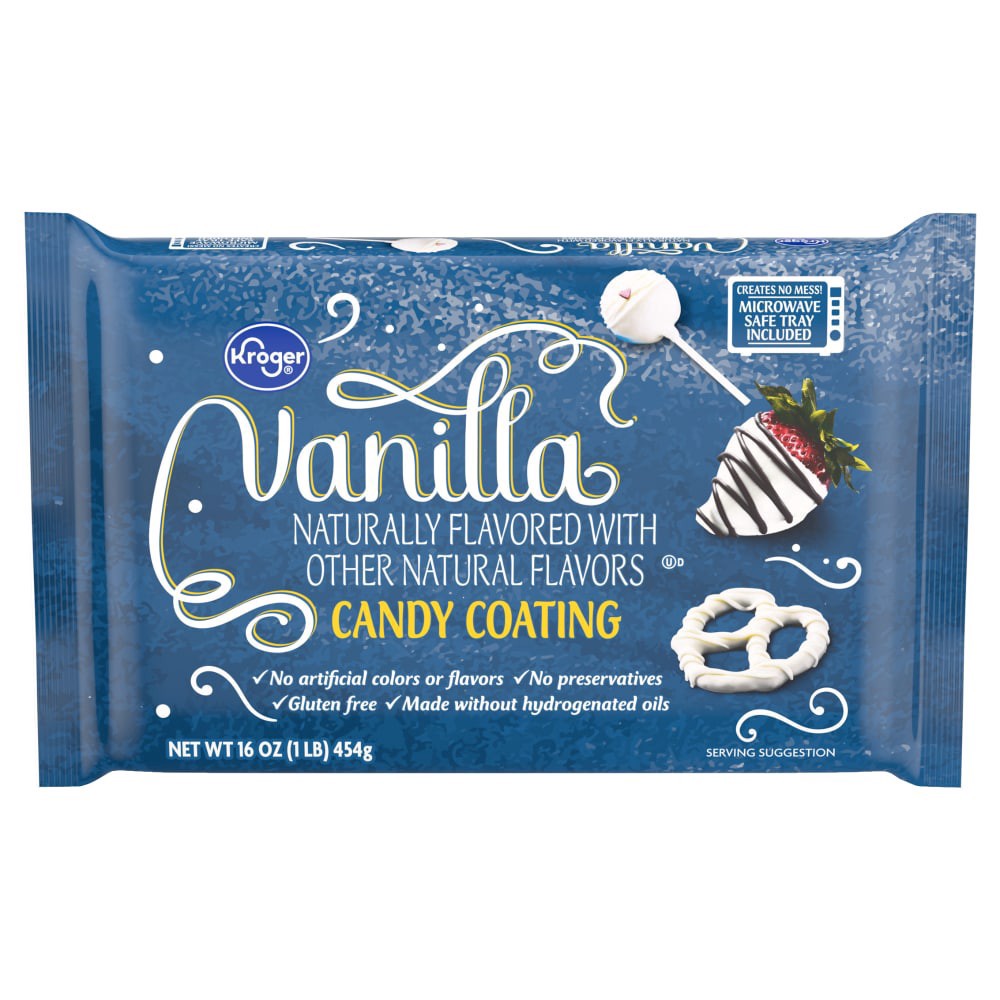 slide 2 of 3, Kroger Vanilla Candy Coating - 16 oz, 16 oz