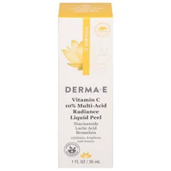 Derma E Radiance Vitamin C 10% Multi-Acid Liquid Peel 1 fl oz