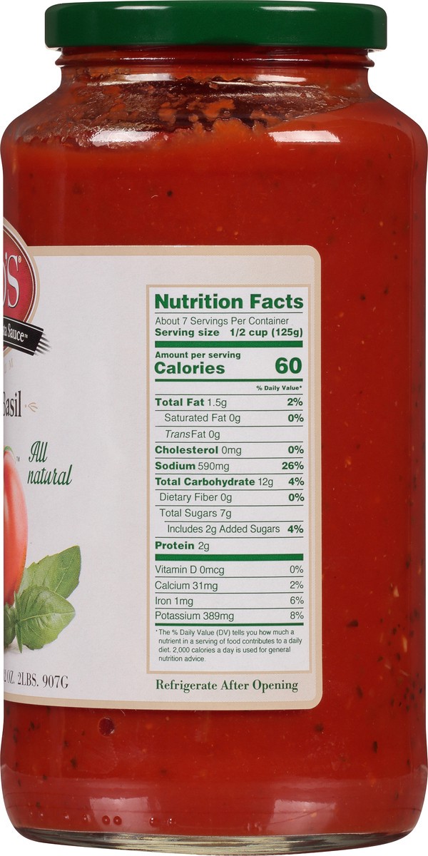 slide 9 of 12, Mid's Quart Size Tomato Basil Pasta Sauce 32 oz, 32 oz